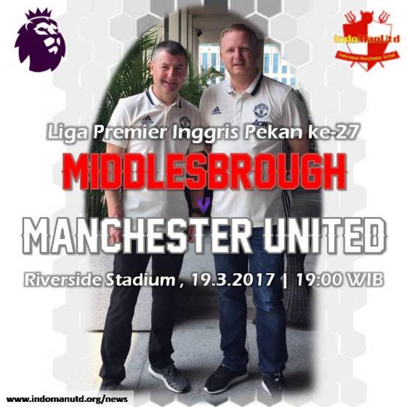 Preview: Middlesbrough vs Manchester United 
